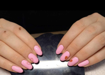 Hozd formába körmeid megjelenését! - Erősített gél lakkozás, gépi manikűrrel