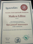 Stresszoldó és pihentető metamorf masszázs 60 percben, Dunakeszin