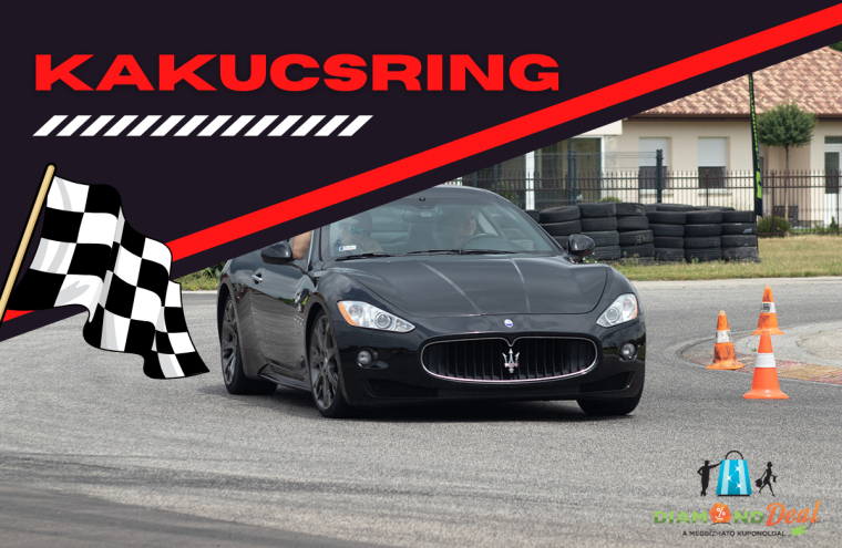 Őrületes élmény - Maserati Granturismo élményvezetés 3,5,6,8,10 vagy 12 körön át a Kakucsringen!