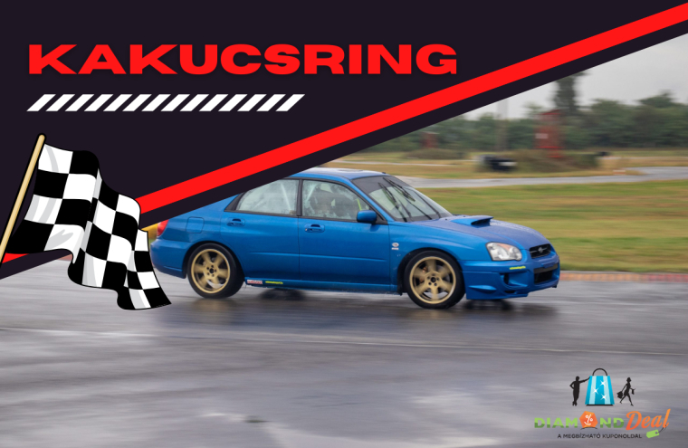 Próbálj ki egy igazi álomautót! - Subaru Impreza élményvezetés Kakucs Ringen, 3,5,6,8,10,12 kör
