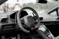 Egy igazi zöld szörny vár rád! Lamborghini Huracán Evo Spyder élményvezetés 3,5,6,8,10, vagy 12 kör