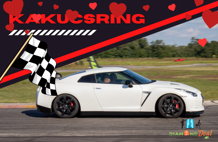 Száguldj Nissan GT-R-rel a Kakucs Ringen! 3, 5, 6, 8 vagy 10, 12 körön át