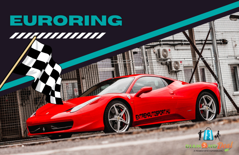 Ferrari 458 Italia élményvezetés 2,3,4,5 vagy 7 körön át, Euroringen
