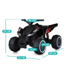 Elektromos quad gyerekeknek, 12V, több színben