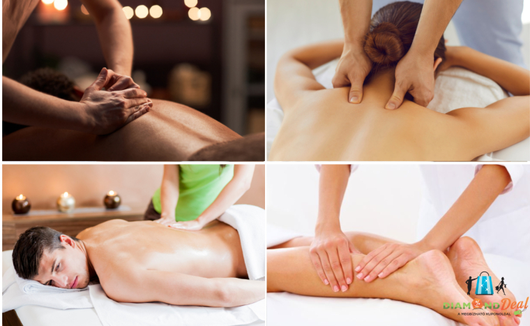 Válsztható 90 perces svédmasszázs teljes testre vagy hát és talp területre Csepelen