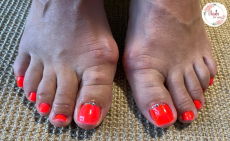 Esztétikai pedikűr gél lakkozással a XII. kerületben – ápolt lábak, tartósan szép körmök