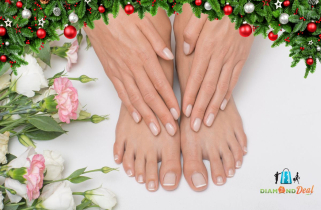 Ápolt kezek és lábak: női manikűr és esztétikai pedikűr, ajándék karácsonyi kávé XII.kerületben