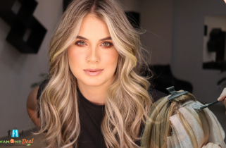 Melírozás hajvégvágással maximum lapocka alá érő hajra, Újpesten!