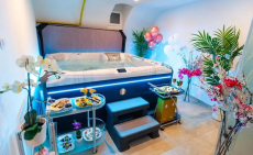 Exkluzív páros spa-élmény 120 percben: 60 perc masszázs+választható jacuzzi vagy szauna, Oktogonnál