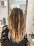 Melír vagy balayage melír hajfestés + keratinos tápláló maszk hajkezeléssel, XIV. kerületben