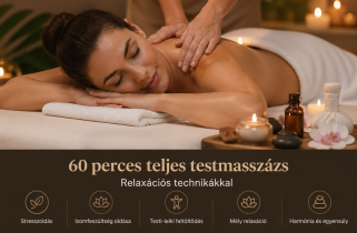 1 órás teljes testmasszázs relaxációs technikákkal – testi-lelki feltöltődés
