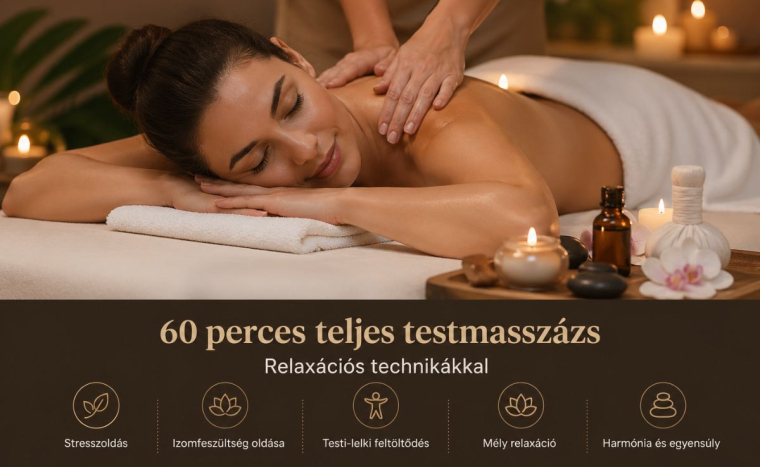 1 órás teljes testmasszázs relaxációs technikákkal – testi-lelki feltöltődés
