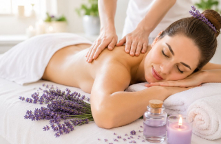 60 perces relaxáló, levendulás teljes testmasszázs. XII. kerületben