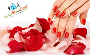 Shellac-géllakk egyszínű vagy francia stílusban, Tavaszi dekorral, 2 köröm díszítésével! 