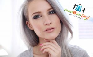 Forradalmi silver balayage hajfestés, mosással vágással, szárítással, hajpakolással Budaörsön!