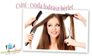 3 alkalmas csini-csoda fodrász bérlet! Új fazon, professzionális hajápolással, fejmasszázzsal! 