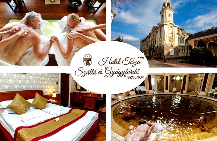 Nyugdíjas felüdülés 4 nap/ 3 éj/ 2 főre félpanzióval, gyógyfürdőzéssel+ajándékkal a Hotel Tiszában!