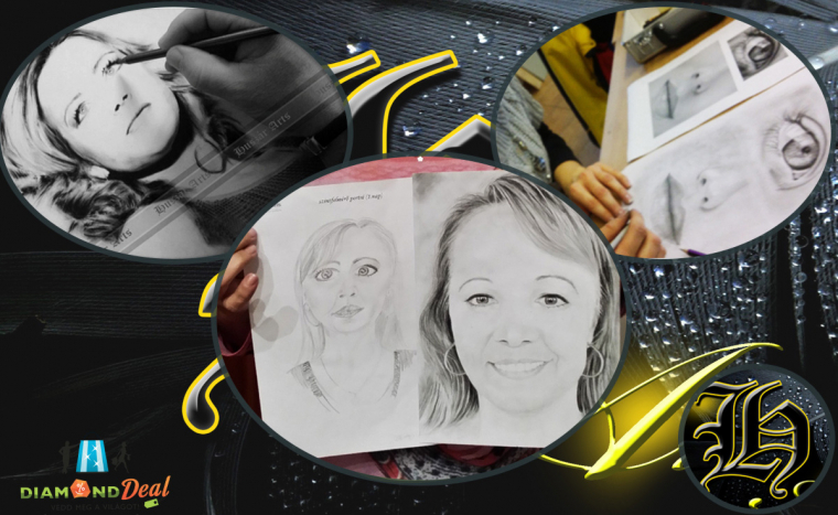 Kezdő vagy haladó online bal agyféltekés rajzoktatás a Huszár Arts módszertanával!
