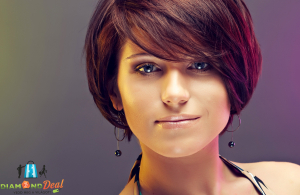 Trendi bob frizura fazon vágás egyénre szabva, választhatóan melírral vagy festéssel, beszárítással!