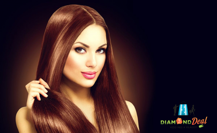 Női hajvágás, keratinos hajszerkezet újjáépítéssel, meleg búrás kezeléssel a Full Diamondban!