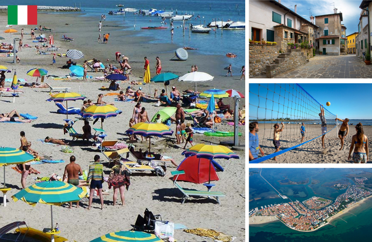 Olaszországi kempingezés Gradoban! 8 nap/7 éj a Belvedere Pineta Camping Village**** mobilházában