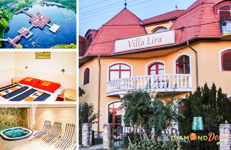 2 éjszaka a Villa Líra Hévízben 2 fő részére, standard szobában, hétköznapokon