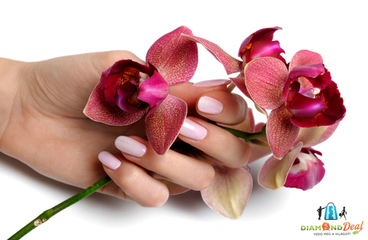 Japán manikűr méhviaszos ápolással, ápoló olajjal, száraz manikűrrel, 1 vagy 5 alkalom