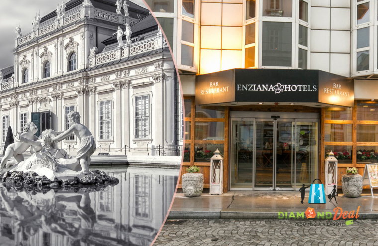 Nyári kiruccanás Bécsbe 1 éjszaka 2 fő részére reggelivel az Enziana Hotel Viennaban
