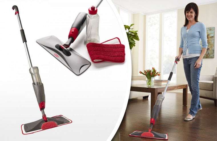 Spray Mop 2-az-1-ben felmosóval játék lesz a padlótisztítás, INGYENES PostaPont kiszállítás!