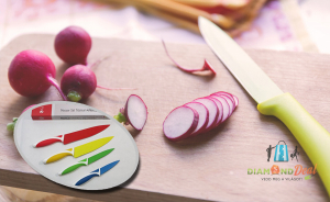 Színesítsd a konyhádat! 4 db-os német minőségű késkészlet INGYENES PostaPont átvétellel