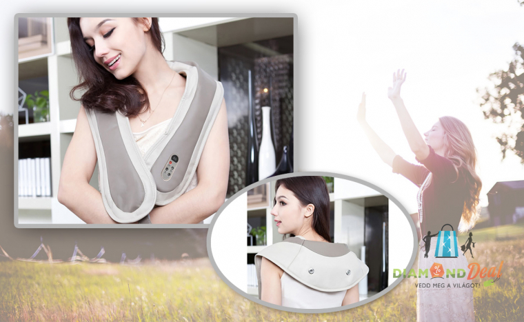 Ütögetős masszírozó készülék 40 masszázsprogrammal INGYENES PostaPont átvétellel