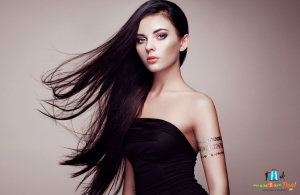 L'Oréal Steampod hajszerkezet-újjáépítő kezelés-és hajegyenesítés tápláló anyagokkal + mosás, vágás!
