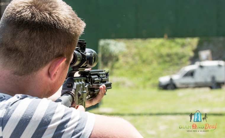 Vezesd le a feszültséget 8x57 Kolarms mesterlövész puskával 20 lövéses élménylövészeten, Ráckevén!
