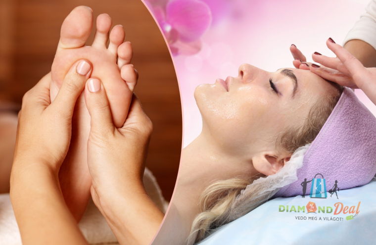 30 perces választható talp, vagy fej és arc masszázs a VII. kerületben!
