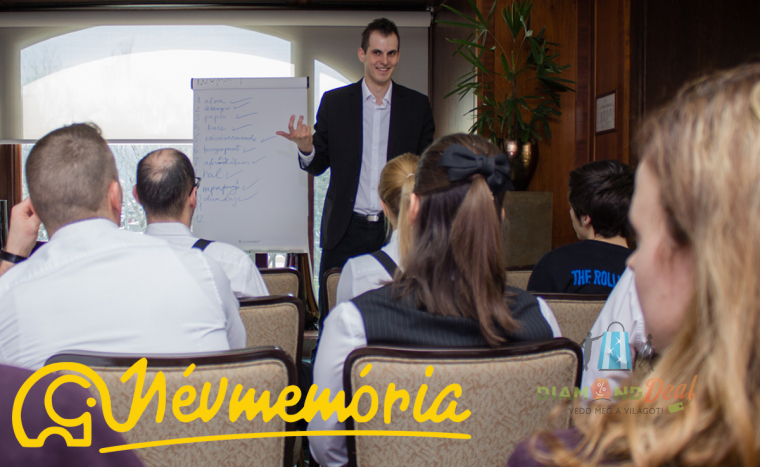 Névmemória tanfolyam, memória technikákkal és hasznos tanácsokkal hétköznap délután akár könyvvel is