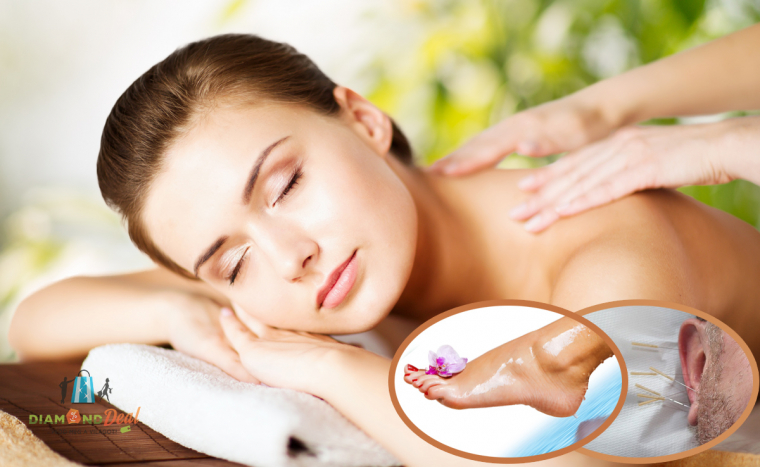 Válaszható hát- vagy talpmasszázs, ajándék fülakupunktúrás fülpont kezeléssel, a TÉT Egészségpontban