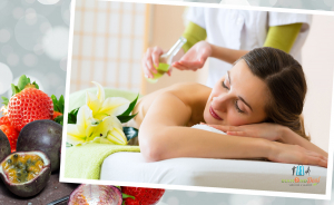 2 alkalmas 50 perces teljes testes masszázs, kétféle választható illatos masszázsolajjal!