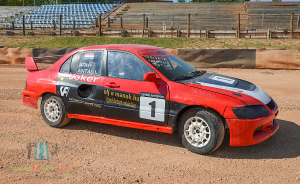 Körözz versenytempóban Mitsubishi Lancer EVO IX rally autóval 5 körön át Nyirádon!