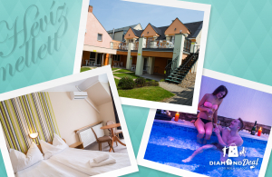 3 nap /2 éjszakás wellnesses pihenés Cserszegtomajon a Relax Hotel Hévíznél 2 fő részére