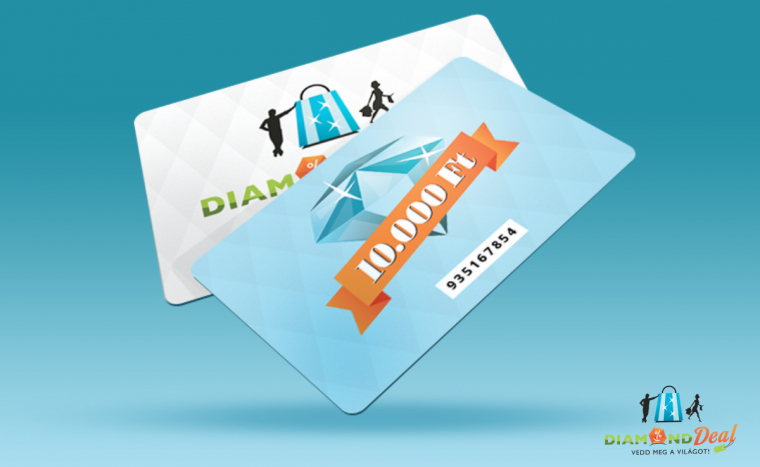 Vedd meg a világot 10.000 Ft értékű DiamondDeal ajándékkártyával! A legütősebb meglepi!