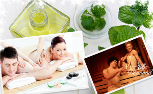 3 és fél órás kellemes, hasznos Te+Én idő: immunerősítő páros masszázs, wellness-szel