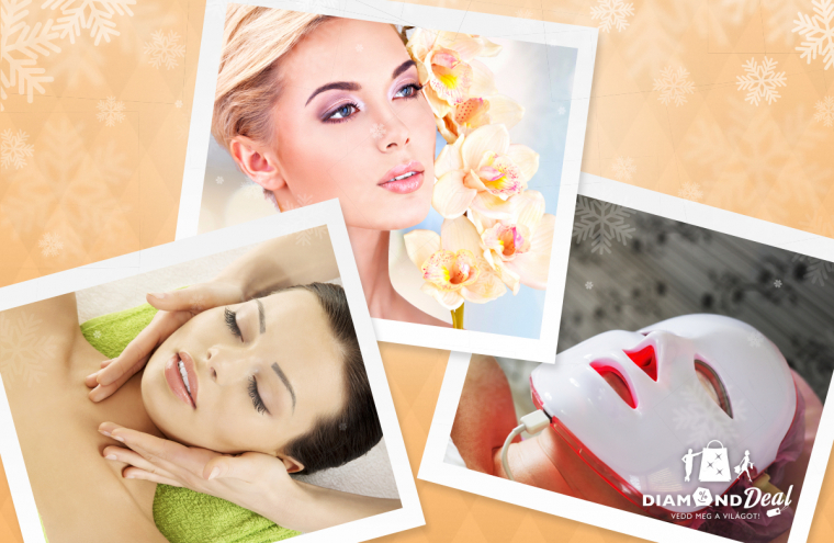 Arc, nyak- és dekoltázsmasszázs 7 hatóanyaggal, hidroabrázióval és LED maszkkal a XIII. kerületben