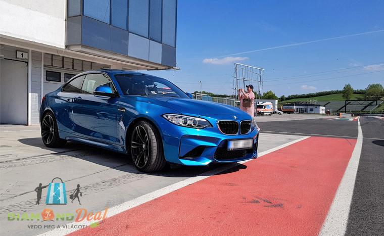 BMW M2 élményvezetés 2, 3, 4, 5 vagy 7 körön át az EuroRingen