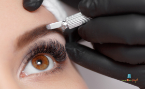 Kifogástalan szemöldök, egyedülálló Microblading szálas szemöldök tetoválással és egy korrekcióval!