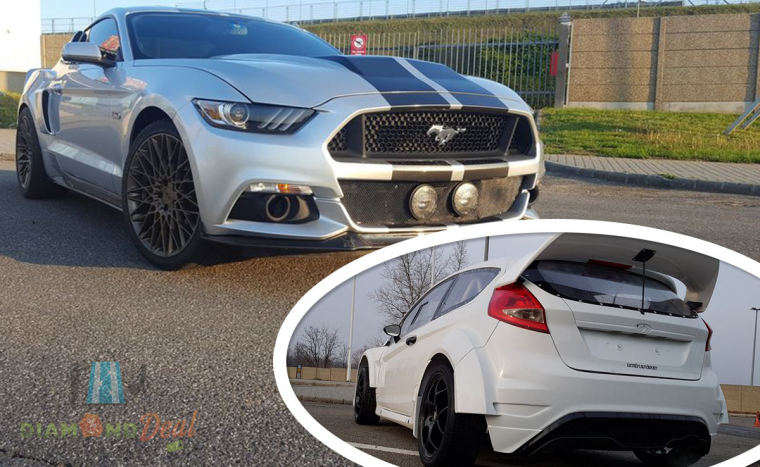 Élményvezetés csomag: 3 kör Mustang Eleanor-ral + 6 kör a Ford Fiesta-val, a Kakucs Ringen