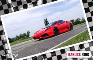 Ferrari F430 Replica élményvezetés a Kakucs Ringen