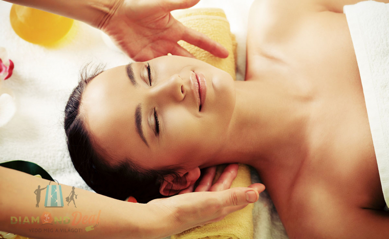 Szépítő és kényeztető SPA arc-, nyak-, váll-, dekoltázs masszázs 45 percben