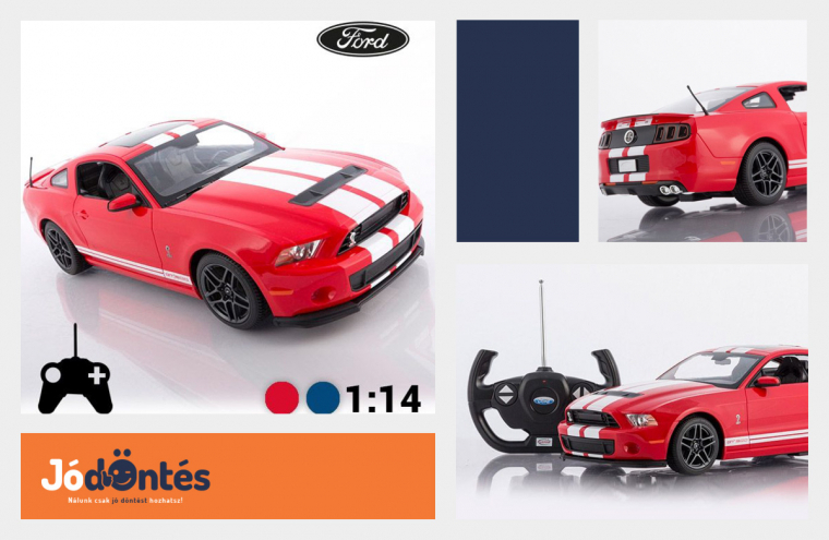 Ford Shelby GT500 távirányítós kisautó