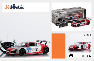Audi R8 LMS távirányítós autó