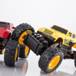 Monster Truck távirányítós terepjáró - sárga színben